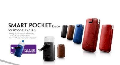 Bao da cho iPhone/ Capdase Smart Pocket Kraco