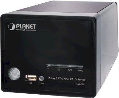 Planet NAS-7201 2 Bay SATA NAS RAID Server