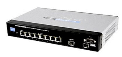8-Port Managed Gigabit Switch with WebView and PoE SRW2008P