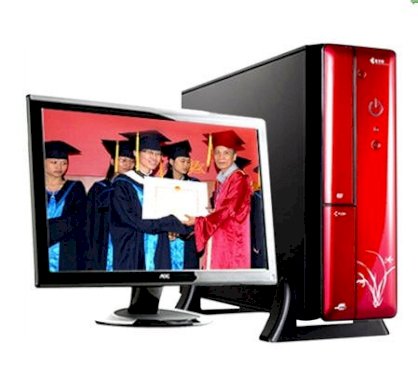 PC BK Student H160L( Intel Atom 330 1.6 GHz, RAM 1GB, HDD 160GB, VGA intel GMA X4500, PC DOS, không kèm màn hình)