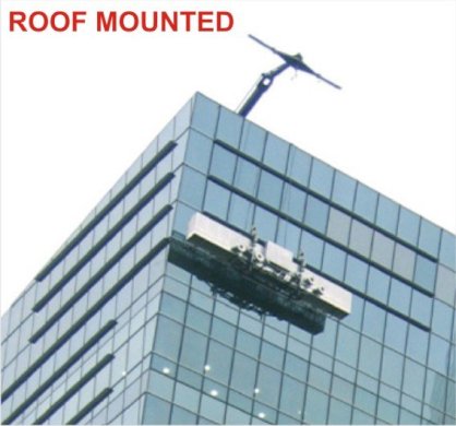 Thiết bị lau kính toà nhà Roof mounted BMU 3