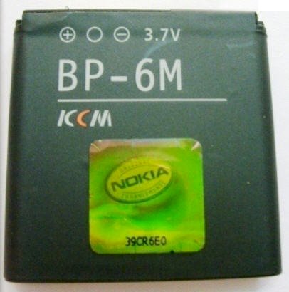 Pin Nokia KCM BP-6M
