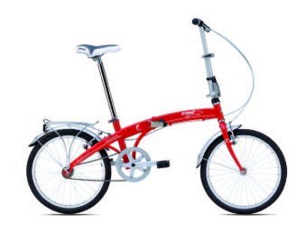 Xe đạp gập Oyama L100 Đỏ