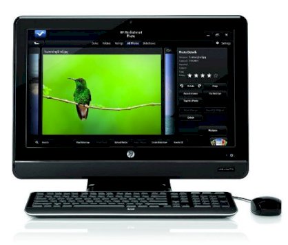 Máy tính Desktop HP All-in-One 200-5016d(Intel Core 2 Duo E7500 2.93Hz,2GB DDR2,320GB,Microsoft Windows 7,Liền 1 khối (màn LCD))