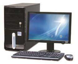 Robo Angela F31010 (Intel Core 2 Quad Q8300 2.5GHz, 2GB RAM, 250GB HDD, VGA Onboard, PC DOS, LCD 17Inch)