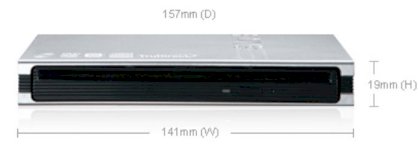  SamSung DVD-RW Slim Slot in External USB/SE-T084M/RSBN – USB