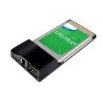 Card Bus PCMCIA to 2 Port USB 2.0 