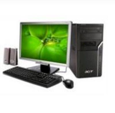 Máy tính Desktop ACER Aspire M1641 (086) (Intel Pentium Dual Core E5200 2.5Ghz, 1GB RAM, 160GB HDD, VGA NVIDIA GeForce 7100, Linux, Không kèm màn hình)