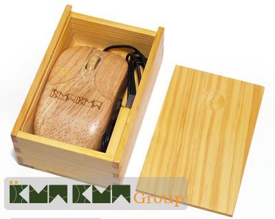 Chuột gỗ KunKun Basic (wooden mouse)