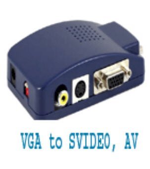Bộ chuyển đổi VGA to SVIDEO.AV 