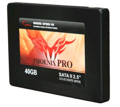 G.Skill Phoenix Pro SSD 40GB - SATA II - 2.5" (FM-25S2S-40GBP2)