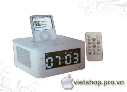 Radio Alarm Clock-iPhone/iPod/iPad -Loa báo thức-