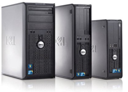 Máy tính Desktop DELL OPTIPLEX 380DT (Intel Core 2 Duo E7500 2.93GHz, RAM 2Gb, HDD 205Gb, VGA Intel GMA X4500, PC-DOS, không kèm màn hình)