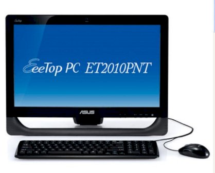 Máy tính Desktop Asus EeeTop PC ET2010PNT (Intel Atom D510 1.66GHz, RAM 2GB, HDD 500GB, VGA NVIDIA ION, Màn hình Asus LCD Multi Touch 20inch, Windows 7 Home Premium)