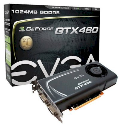 EVGA 01G-P3-1370-TR ( NVIDIA GeForce GTX 460 , 1GB , 256-bit , GDDR5 , PCI Express 2.0 x16 )