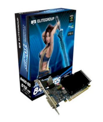 ECS NS8400GSC-512QS-H (NVIDIA GeForce 8400GS,512MB,64-bit,GDDR2,PCI Express 2.0)