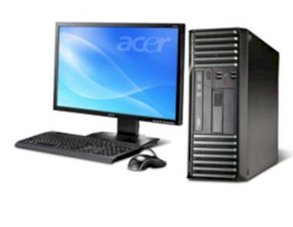 Máy tính Desktop Acer Veriton S421G (AMD Athlon processor, RAM 8GB, HDD 1TB, VGA ATI Radeon HD 3200, Windows 7 Professional, không kèm màn hình)