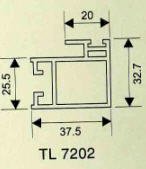 Nhôm định hình Thủy Chi TL 7202