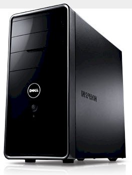Máy tính Desktop Dell  Inspiron 560 Desktop(Intel Pentium Dual CoreTM E6700 3.2GHz,6GB Ram ,750GB HDD,VGA NVIDIA GT220 GeForce,Windows 7 Professional 64-Bit,không kèm theo màn hình)