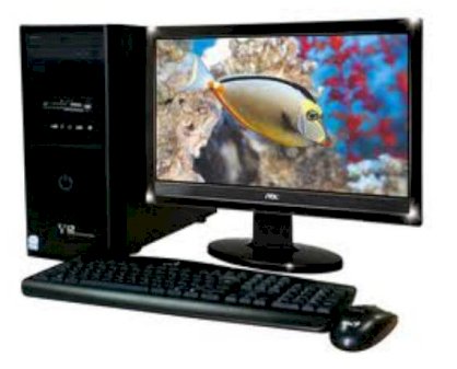 HTCS VP02 (Intel Pentium Dual-Core E2140 1.6GHz, RAM 1GB, HDD 250GB, VGA Onboard, LCD ASUS VH192D 18.5", Windows XP Professional)