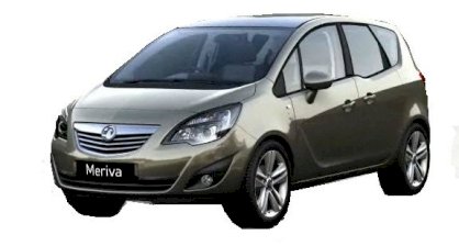 Vauxhall Meriva Expression 1.4 2010
