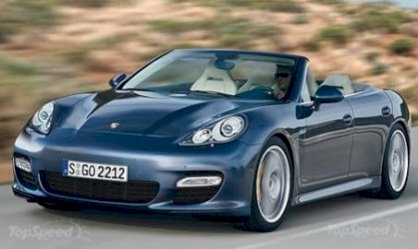 Porsche Panamera Convertible 2012