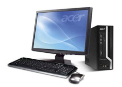Máy tính Desktop Acer Veriton X480G (Intel Pentium processor, RAM 8GB, HDD 1TB, VGA Intel GMA X4500, Windows 7 Professional, không kèm theo màn hình)