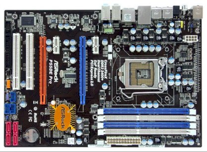 Bo mạch chủ Asrock  P55DE Pro