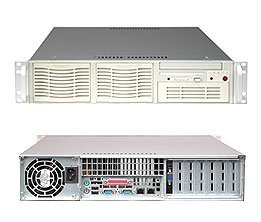 Supermicro SuperServer 2U 6024H-iB (Black) (Dual Intel 64-bit Xeon Support up to 3.60GHz, DDR2 Up to 32GB, HDD 2 x, 550W)