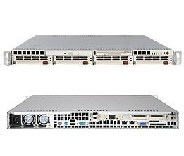 Supermicro SuperServer 6014H-8 (Beige) ( Dual Intel 64-bit Xeon up to 3.60GHz, RAM Up to 32GB, HDD 4 x 3.5, 500W )