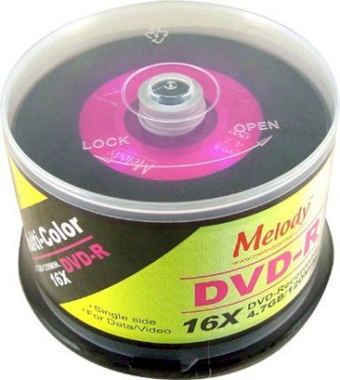 DVD-R Multi-Color Melody 16X