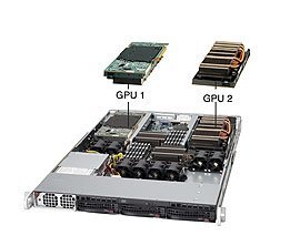 Supermicro SuperServer 6016GT-TF-FM207 (Black) (Intel Xeon 5600/5500, DDR3 Up to 192GB, HDD 3 x HotSwap, 1400W)