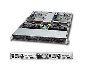 SuperServer 1U Twin 5016Ti-TF - X3430 ( 2x Intel Quad Core X3430 2.40GHz, DDR3 4GB, HDD 500GB SATA )