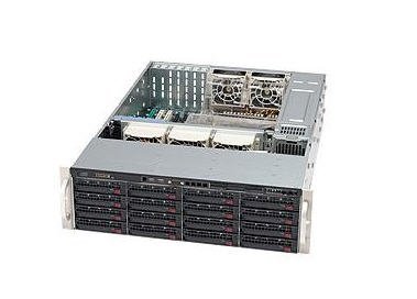 Supermicro USA 3U Server Rack SC836TQ-R800B - 1CPU E5506 ( Intel Xeon Quad Core E5506 2.13GHz, DDR3 2GB, VGA ES 1000, HDD 250GB SATA )