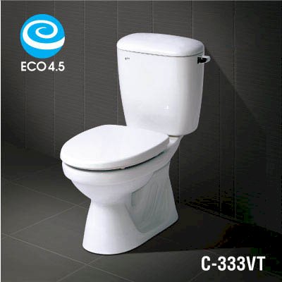 Bàn cầu Inax hai khối ECO 4.5 C-333VT