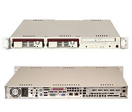 Supermicro SuperServer 5012B-6 (Beige) ( Intel Pentium 4 up to 2.4GHz, RAM Up to 3GB, HDD 2 X 3.5 SCSI, 250W )