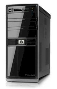 Máy tính Desktop HP Pavilion Elite HPE-460z (XM557AV) (AMD Phenom II X6 1045T 2.7GHz, RAM 6GB, HDD 300GB, VGA Radeon HD 5450,  HP 2010i, Windows 7 Home Premium)