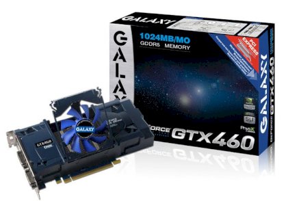 Galaxy GeForce GTX460 SE 1GB ( Nividia GeForce GTX460, 1GB , 256bit, GDDR5 ,  PCI Express 2.0 )