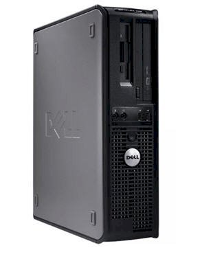 Máy tính Desktop DELL Optiplex 755 DT( Intel Core 2 Duo E7300 2.66GHz, RAM 1GB, HDD 320GB, VGA Intel GMA X3100 Graphic,PC DOS , không kèm màn hình )