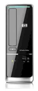 Máy tính Desktop HP Pavilion Slimline s5610t (Intel Dual core E5500 2.8GHz, Ram 4GB, HDD 500GB, VGA Radeon HD5450, HP 2210m 21.5inch, Windows 7 Professional)
