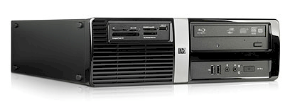 Máy tính Desktop HP Pro 3000 Small Form Factor PC (VS799UT) (Intel core 2 Duo Processor E8400 3.0GHz, RAM 4GB, HDD 500GB, VGA GMA X4500HD,  Windows® 7 Professional, không kèm màn hình)