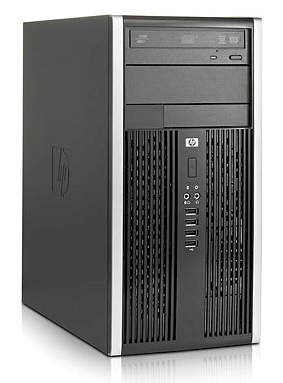 Máy tính Desktop HP Compaq 6000 Pro Microtower PC (AX350AW) (Intel Core 2 Duo Processor E8400 3.0GHz, RAM 2GB, HDD 250GB, VGA GMA X4500HD, Windows 7 Professional, không kèm màn hình)