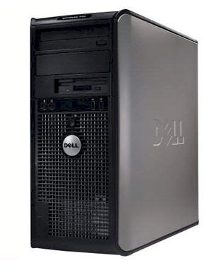 Máy tính Desktop DELL OptiPlex 755MT( Intel Core 2 Duo E7500 2.93GHz, RAM 1GB, HDD 320GB, VGA Intel GMA X3100 Graphic,PC DOS , không kèm màn hình )