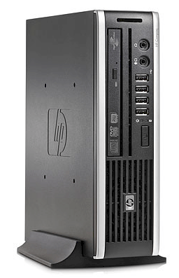 Máy tính Desktop HP Compaq 6005 Pro Ultra-slim Desktop PC (VS840UT) (AMD Athlon II X2 Processor 220 2.8GHz, RAM 4GB, HDD 250GB, VGA Radeon HD 4200, Windows® 7 Professional, không kèm màn hình)