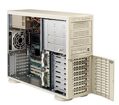 Supermicro SuperServer 7043L-8R (Beige) (Dual Intel Xeon 3.20GHz, Up to 16GB DDR, 7 x 3.5" Hot-swap, 600W)  