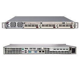 Supermicro SuperServer 8014T-T (Beige) ( Quad Dual-Core Intel Xeon 7100 up to 3.0 GHz, RAM Up to 64GB, HDD 3 Total Hotswap, 1000W )