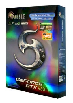 Sparkle SXX4602048D5SNM ( NVIDIA GeForce GTX460 , 2048MB , 256 Bit , GDDR5 , PCI-Express 2.0 ) 