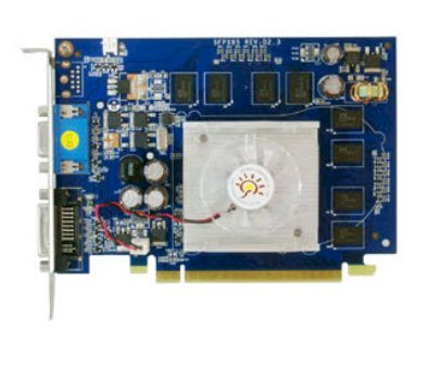 Sparkle SX94GT512D2-DP ( NVIDIA GeForce 9400GT , 512MB , 128-Bit , GDDR2 , PCI-Express 2.0 ) 