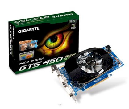 Gigabyte GV-N450-512I ( NVIDIA GeForce GTS 450 , 512 MB , 128-bit , GDDR5 , PCI Express 2.0 )