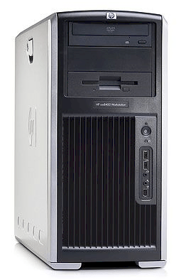 Máy tính Desktop HP xw8400 Workstation (RB368UT) (Intel® Xeon® Processor 5100  1.6GHz, RAM 4GB, HDD 160GB, VGA NVIDIA Quadro NVS 285, Windows XP Professional, không kèm theo màn hình)
